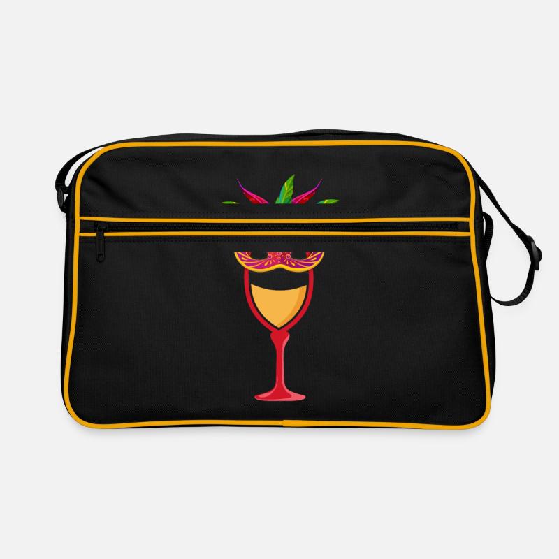Wein Retro Tasche
