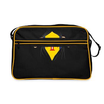 Madeira proud gift - Retro Bag - black/gold - Front