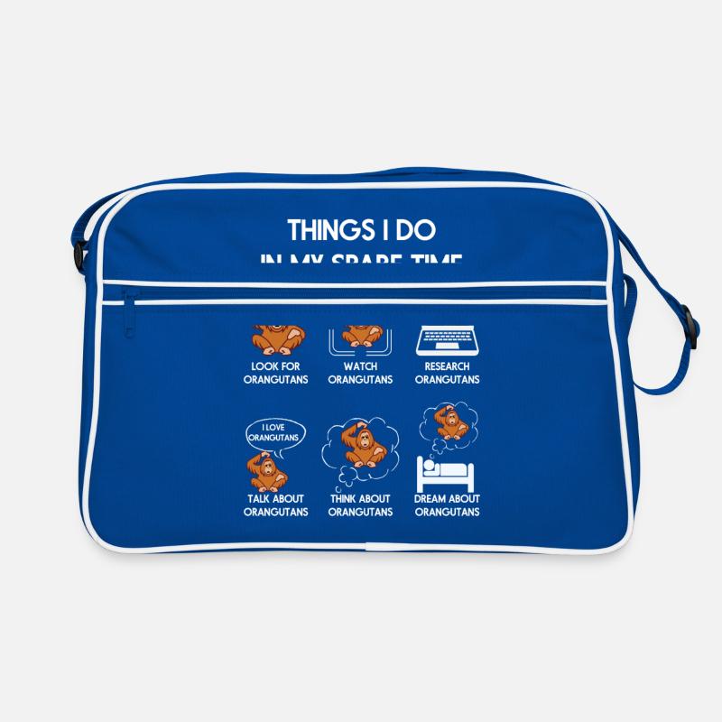 Time Orangutans Gift Retro Bag