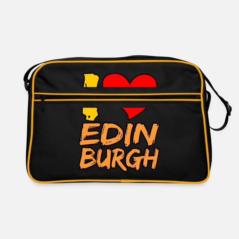J’adore le cadeau d’Édimbourg Sac Retro