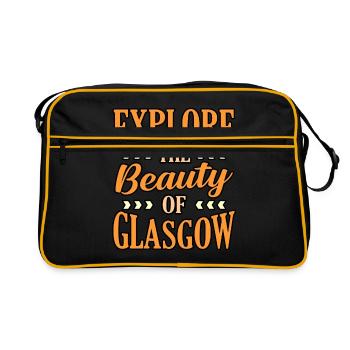 Discover the gift of Beauty Glasgow - Retro Bag - black/gold - Front