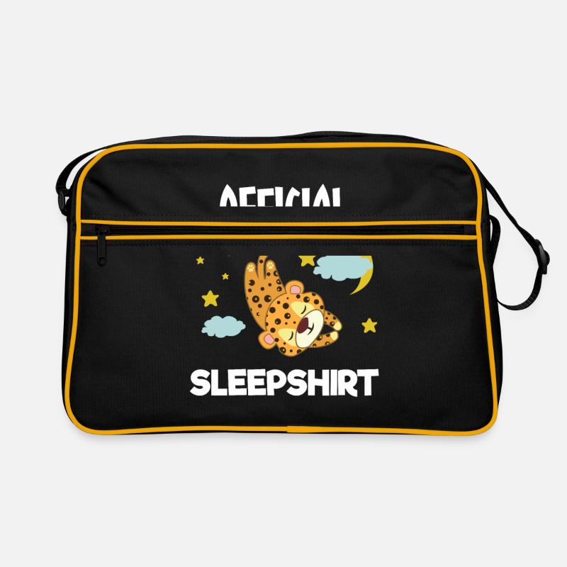 Nettes Schlafendes Jaguar geschenk Retro Tasche