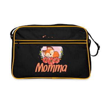 Foxy Mom - Retro Bag - black/gold - Front