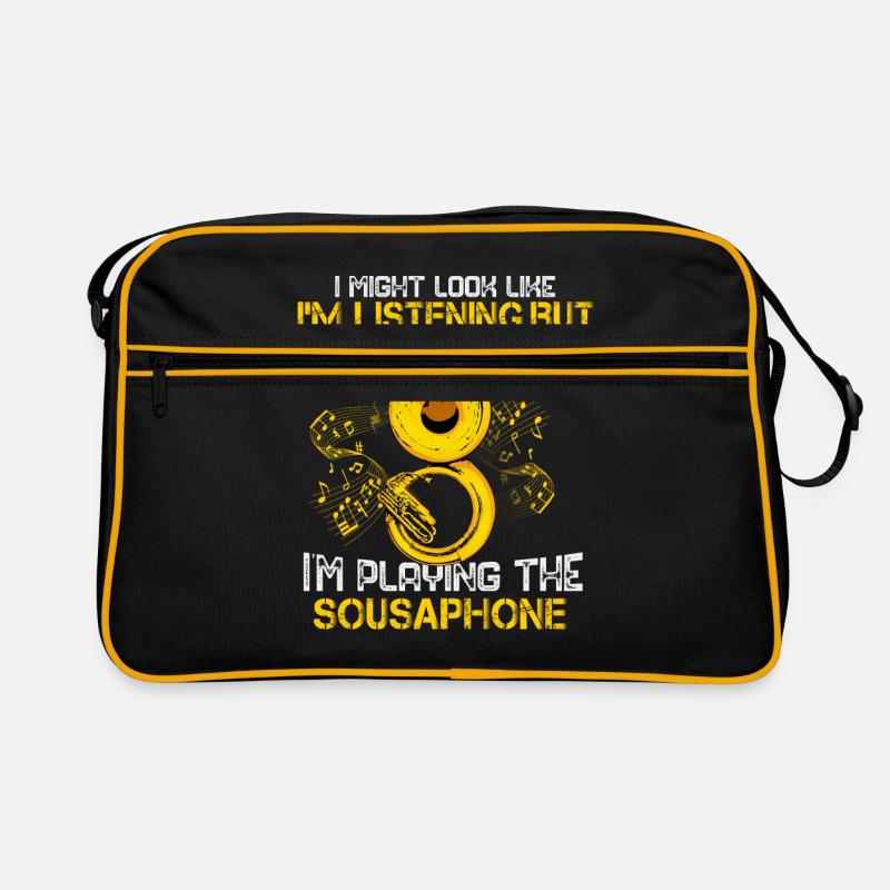 Sousaphon Geschenk Orchester Big Band Sousaphon Retro Tasche