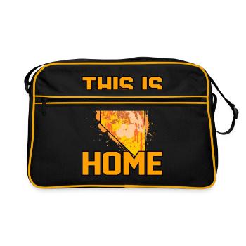 Home Nevada Gift - Retro Bag - black/gold - Front