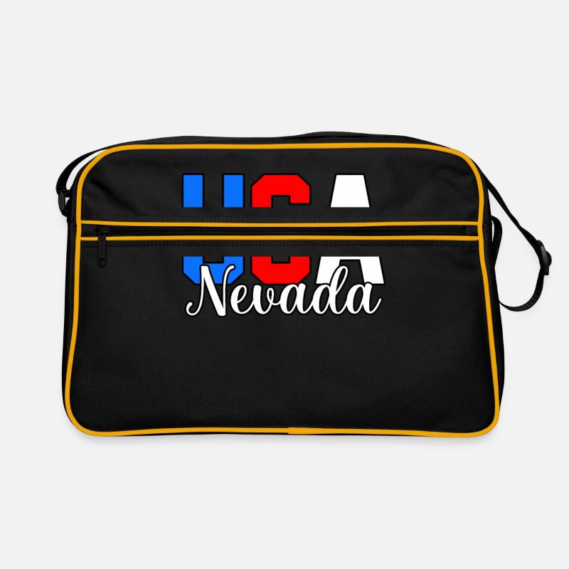 Usa nevada geschenk Retro Tasche