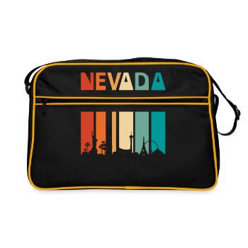Nevada root gift - Retro Bag - black/gold - Front