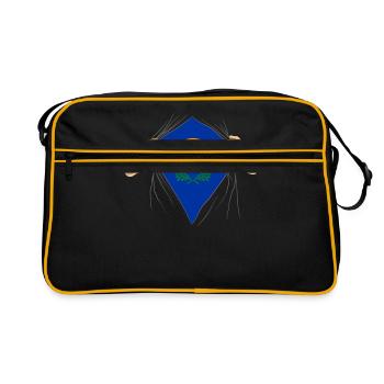 Nevada root gift - Retro Bag - black/gold - Front