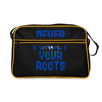Nevada root gift - Retro Bag - black/gold - Front