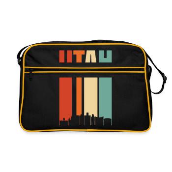 Utah - Retro Bag - black/gold - Front