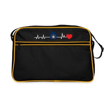 Utah - Retro Bag - black/gold - Front