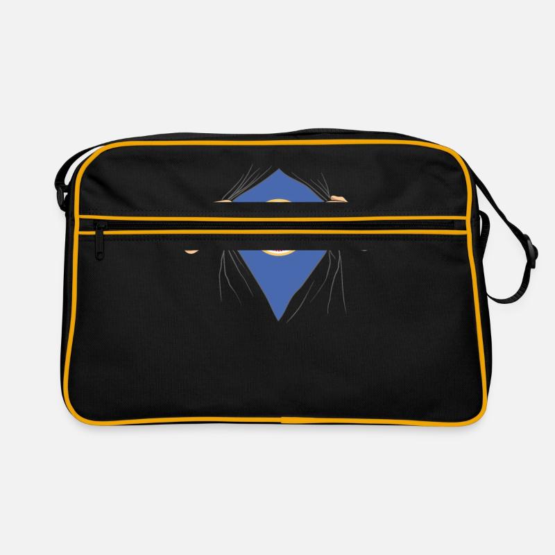 Stolzes Bewohnergeschenk Minnesotas Retro Tasche