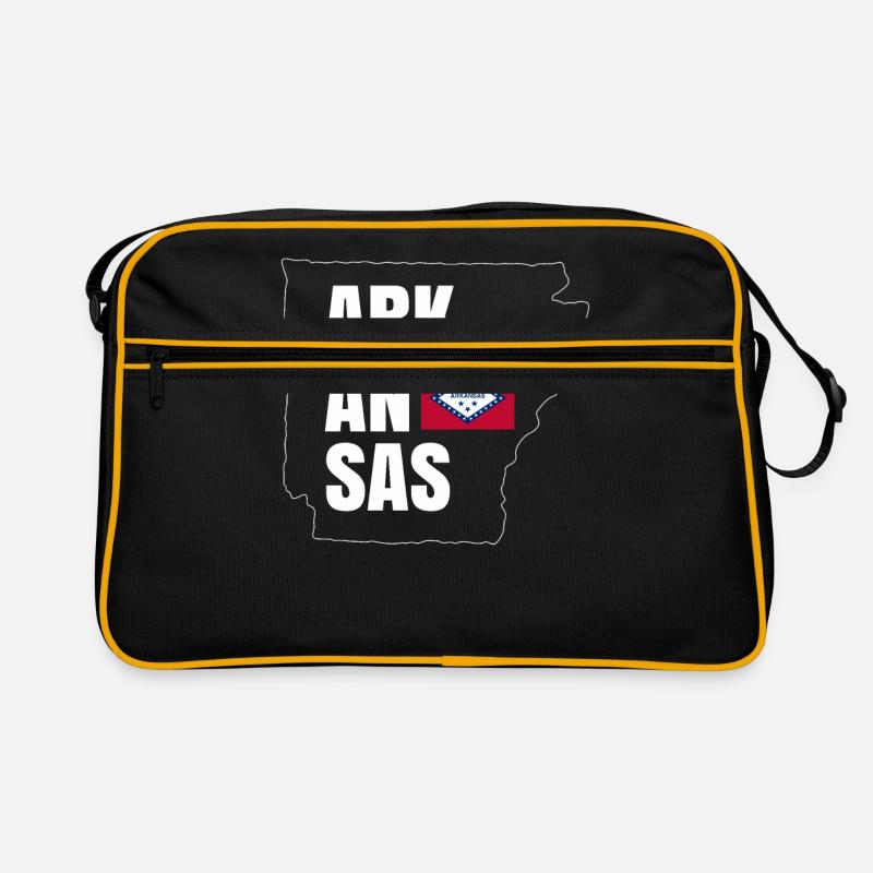 Geschenk Des Staates Arkansas Retro Tasche