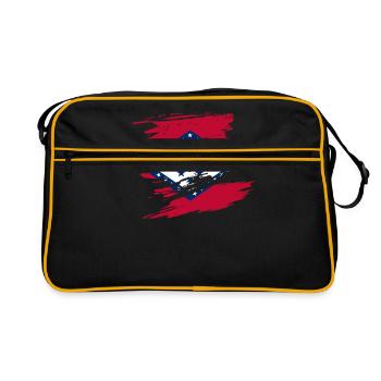 Cadeau de résident de l’Arkansas - Sac Retro - noir/or - Devant
