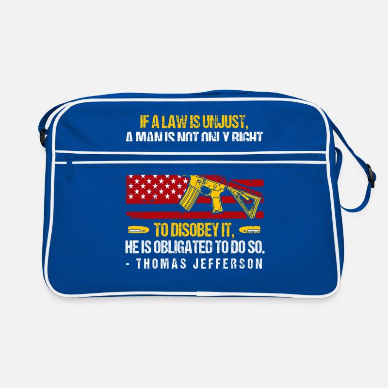 Thomas Jefferson Retro Tasche