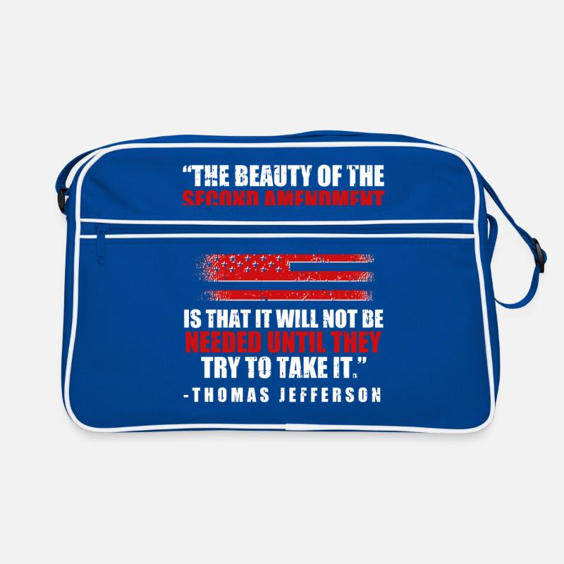 Thomas Jefferson Retro Tasche