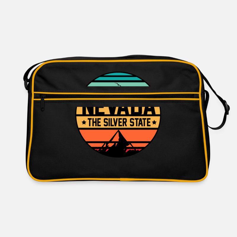 Nevada The Silver State Gift Retro Bag