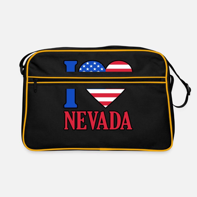 Nevada Usa flaggen geschenk Retro Tasche