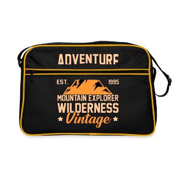 Adventure Nevada Gift - Retro Bag - black/gold - Front