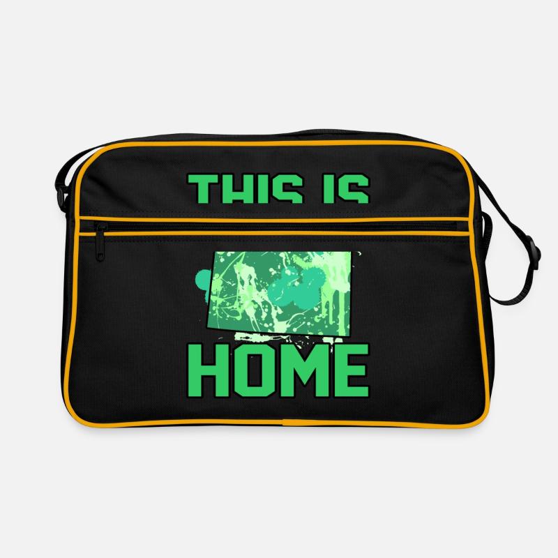 Startseite Colorado Geschenk Retro Tasche