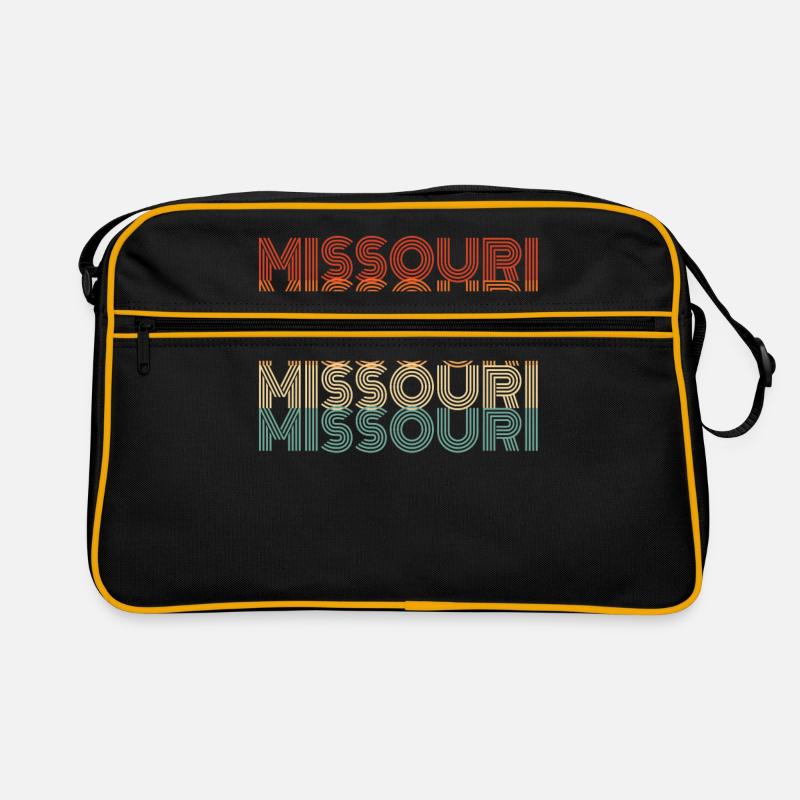 Missouri Einwohner Geschenk Retro Tasche