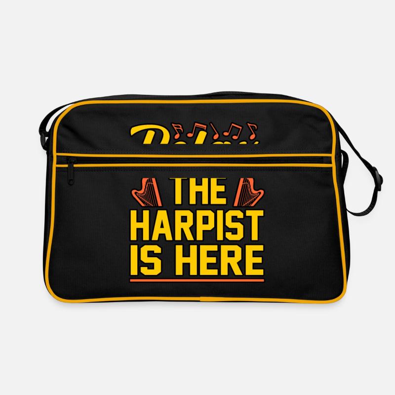 Harfe Retro Tasche