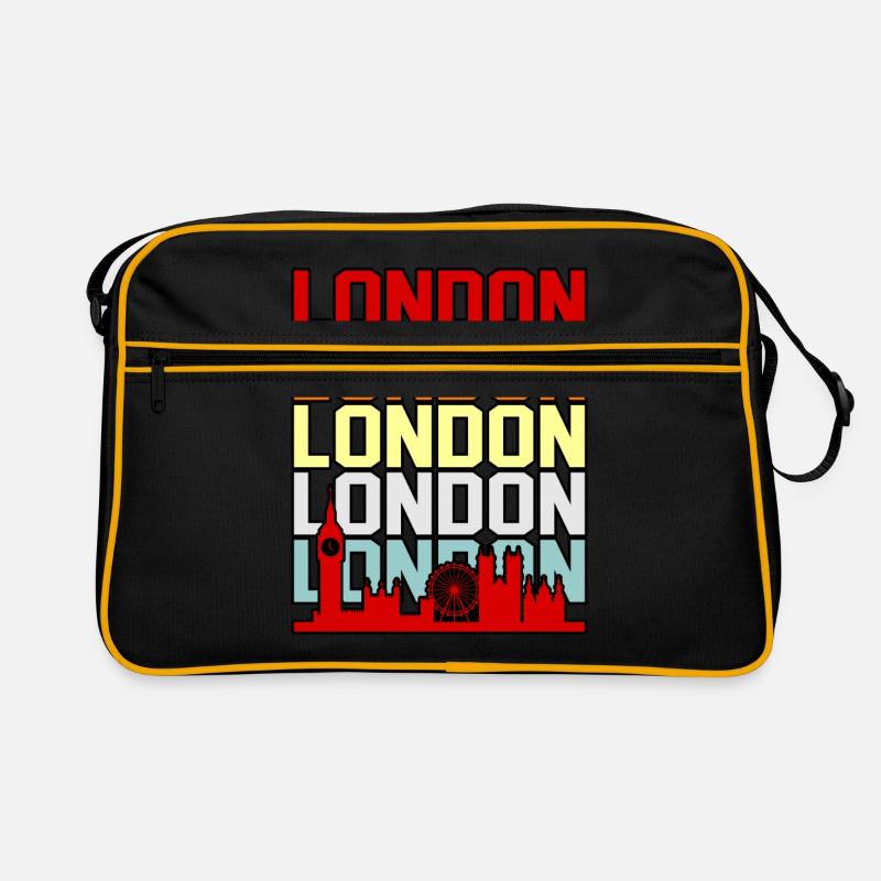 London Lustige Geschenkidee Retro Tasche