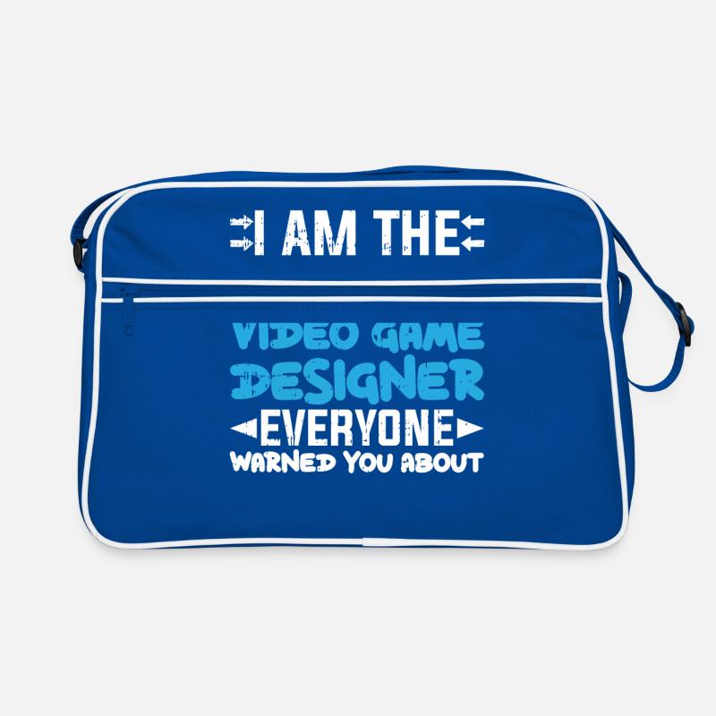 Video Game Designer Retro Tasche