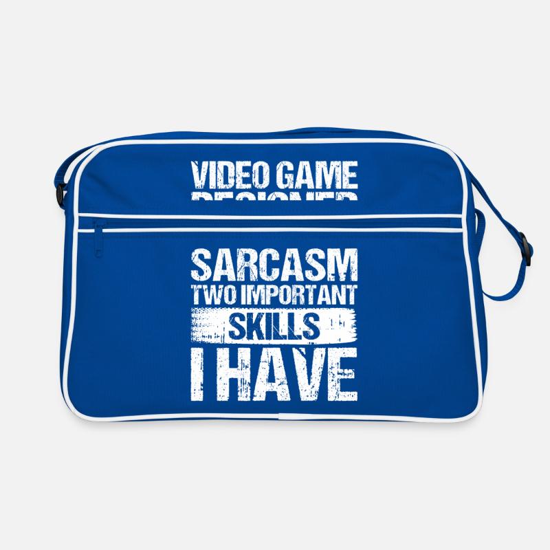 Video Game Designer Retro Tasche