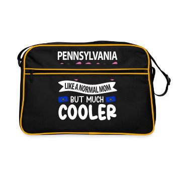 Pennsylvania muttet-geschenk - Retro Bag - black/gold - Front