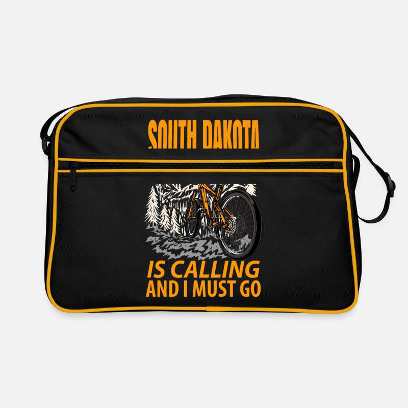South Dakota Abenteuer Geschenk Retro Tasche
