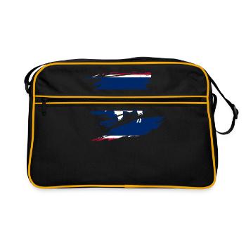 Cadeau maison Wyoming - Sac Retro - noir/or - Devant