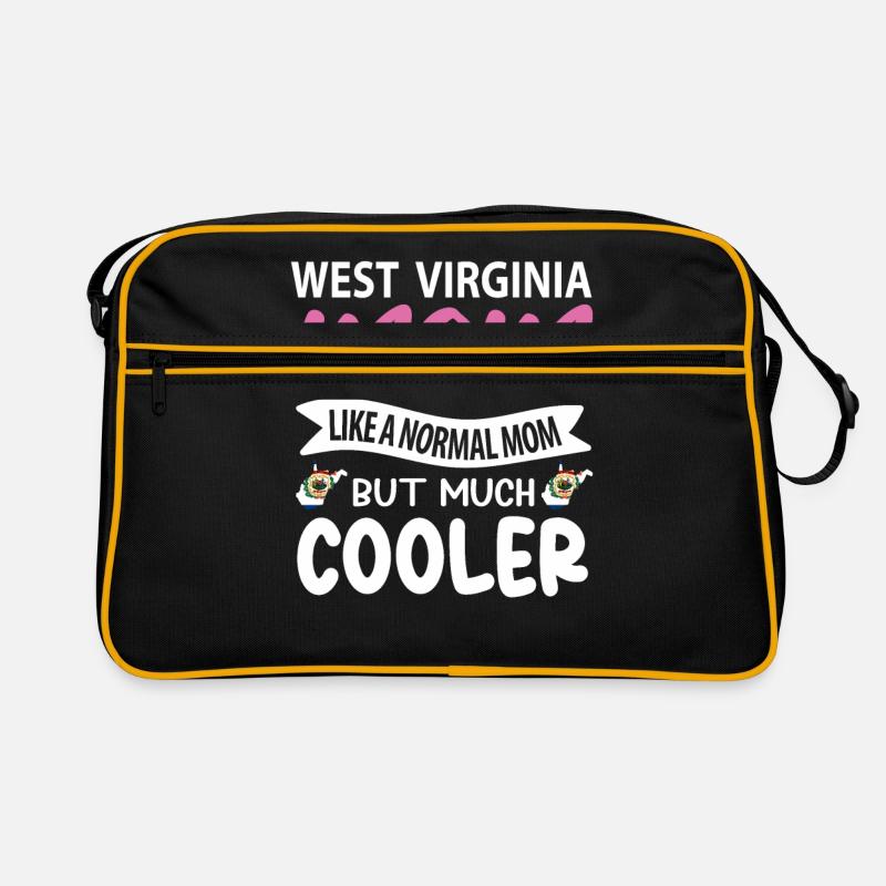 Cadeau de mère de Virginie-Occidentale Sac Retro