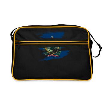 Le Vermont est fier d’un cadeau - Sac Retro - noir/or - Devant