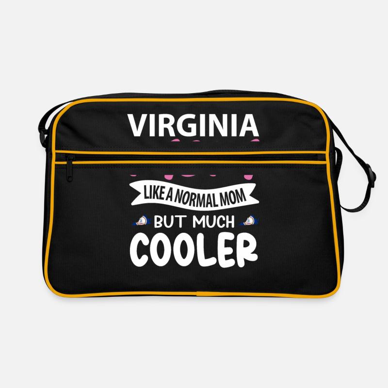 Cadeau de mère Virginia - Sac Retro - noir/or