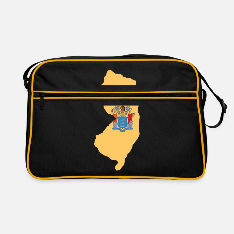 New jersey home geschenk Retro Tasche