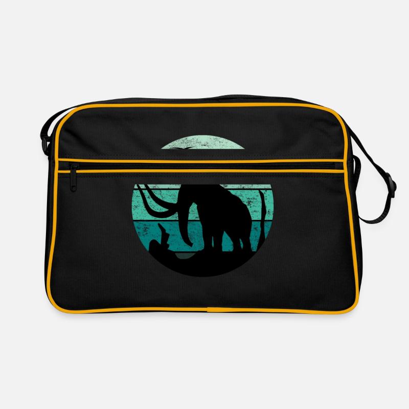 Mammut - Retro Tasche - Schwarz/Gold