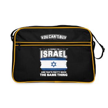Israël - Sac Retro - noir/or - Devant