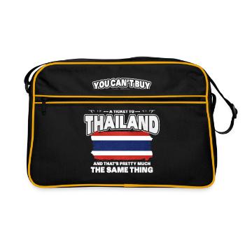 Thaïlande - Sac Retro - noir/or - Devant