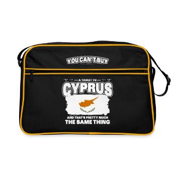 Chypre - Sac Retro - noir/or - Devant