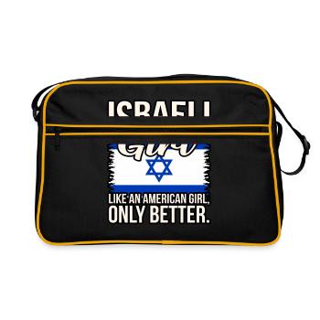 Israël Girl - Sac Retro - noir/or - Devant