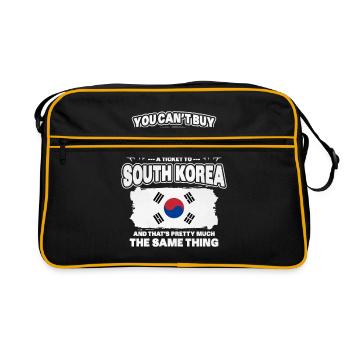 Mongolia - Retro Bag - black/gold - Front