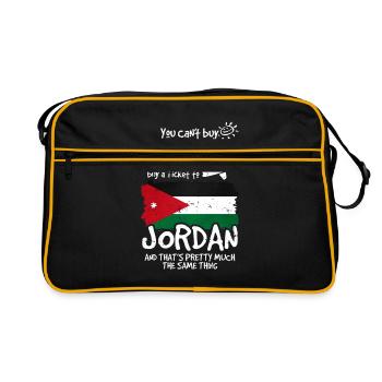 Jordanie - Sac Retro - noir/or - Devant