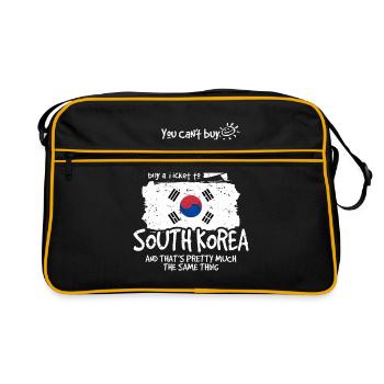 Mongolia - Retro Bag - black/gold - Front
