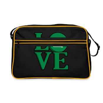Arabie Saoudite - Sac Retro - noir/or - Devant