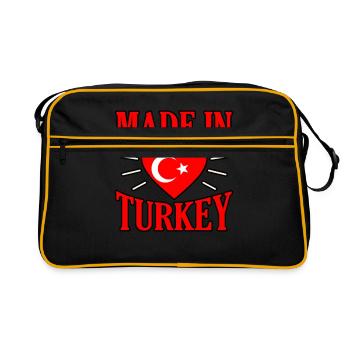Turkey - Retro Bag - black/gold - Front