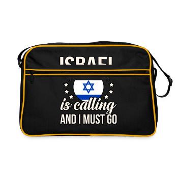Israël - Sac Retro - noir/or - Devant
