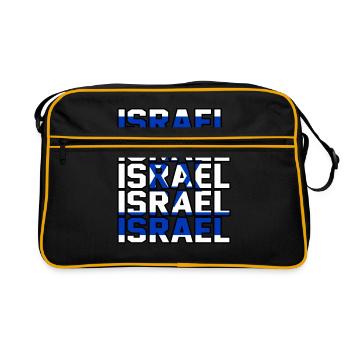 Israël - Sac Retro - noir/or - Devant