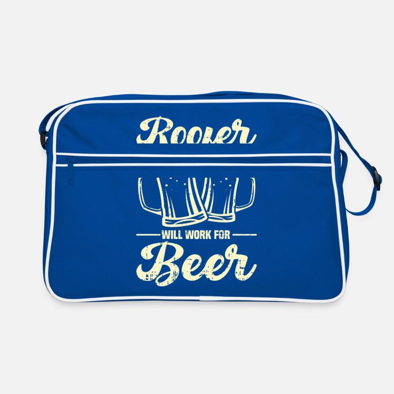 Bauarbeiter Dachdecker Geschenkidee Retro Tasche