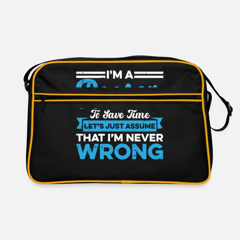 Bauarbeiter Dachdecker Geschenkidee Retro Tasche